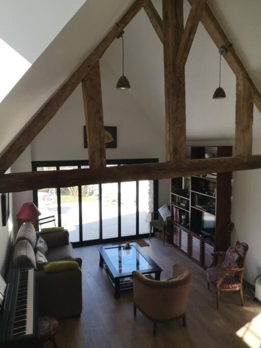 הוילה Au Coeur De Mortagne, Un Balcon Sur Le Perche מראה חיצוני תמונה